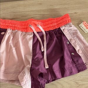 FP Movement by Free People Pink and Purple Athletic Shorts